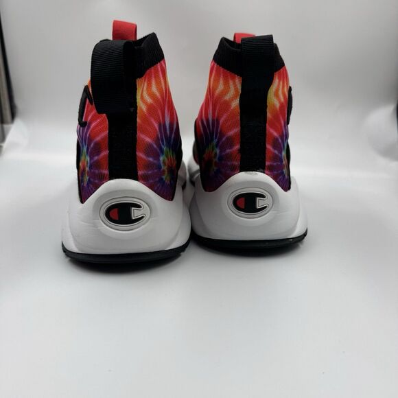 Champion Tie Dye Multicolor Rally Crossover Trainer Shoes Men\'s Size 11M